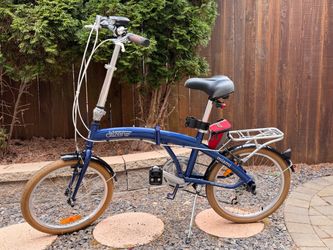 Citizen Bike Miami 20" Folding Bike - Navy Blue (Excellent Condition)