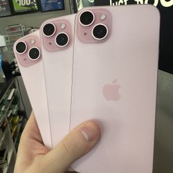 Unlocked iPhone 15+ 128GB Pink