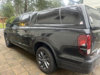 Honda Ridgeline Camper Shell / Truck Cap – Black – Thule Roof Rack –
