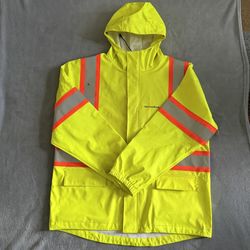 Grundens Men's CSA Neptune  Yellow/Orange Jacket Size XXL