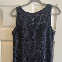 Navy Mother Of The Bride Dress
