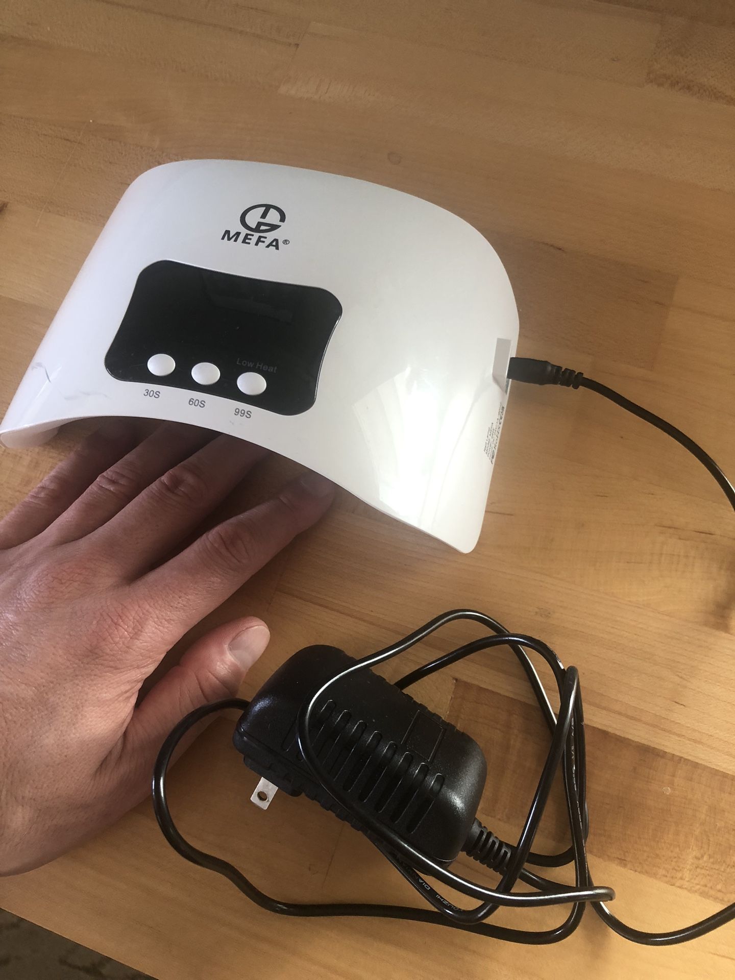 Finger nail dryer, (and Toe Nail Dryer ) help with manicure or pedicure - Must come to Huntington Beach
