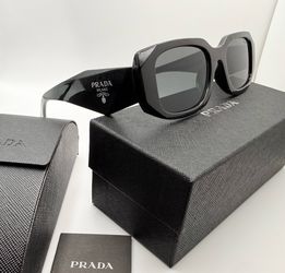 Prada Black Tint Triangle Logo Gucci LV Maybach Ford Dior Sunglasses