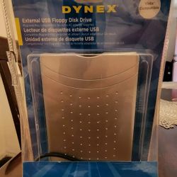 Dynex External USB Floppy Disk Drive