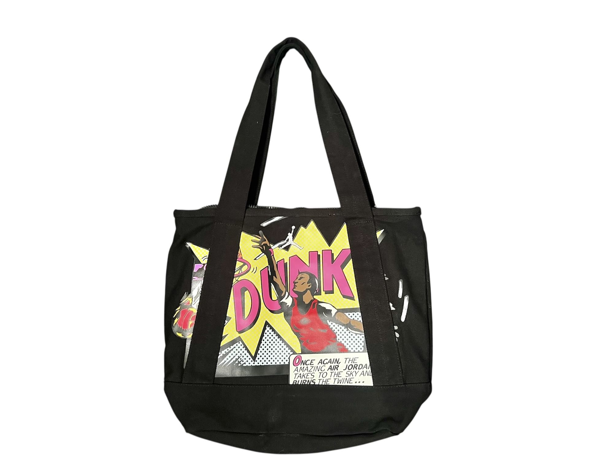 Jordan Men’s Jam Dunk Black Canvas Tote