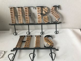 His/Hers Hook Racks
