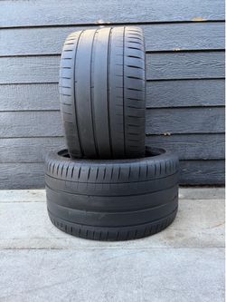 (2) tires marca Michelin 305/30/20