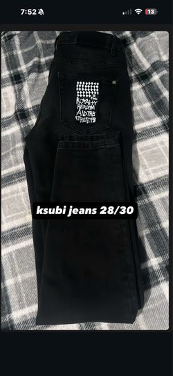 Black Ksubi jeans