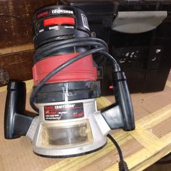 Craftsman 1 3/4hp Router Like New 