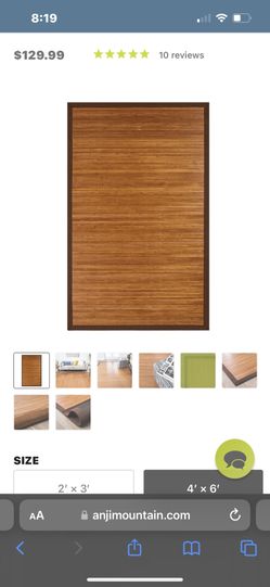 Anji mountain rug (new)