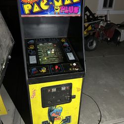 Pacman Coin Operated Video Arcade Game. 