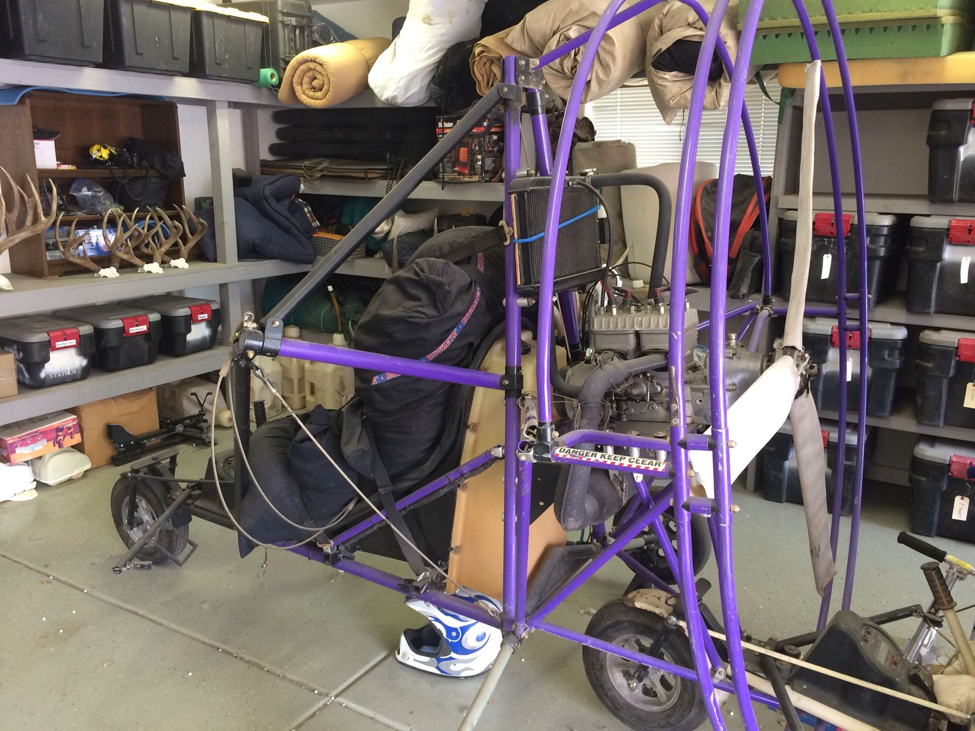 Buckeye eagle 1998 powered parachute plane