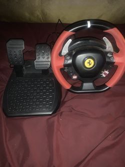 Ferrari Thrustmaster gaming steering wheel