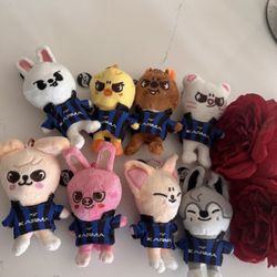All 8 Colors K-Pop Animal Mascot Plushies – Cute Collectible Character Dolls in Karma Jersey – Soft Stuffed Toy Gift