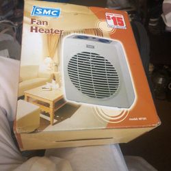 SMC Fan Heater 3 Heat Setting Read Description 