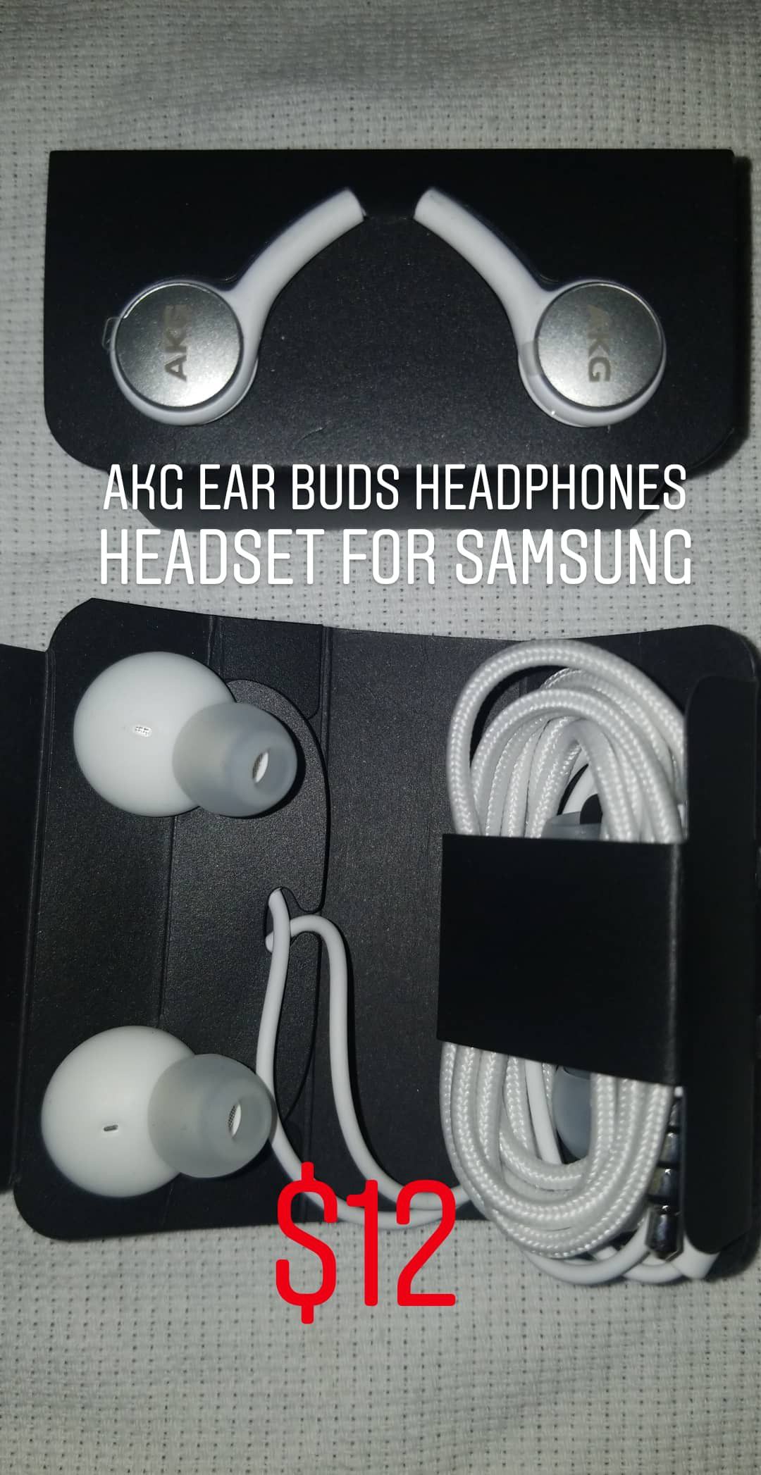 AKG earphones