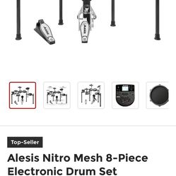 Alesis Nitro Mesh 8-Piece Electronic Drum Set