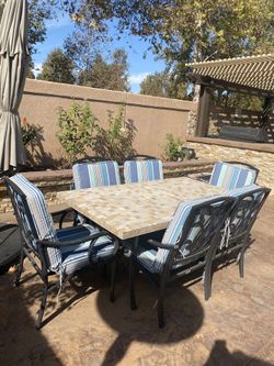 Table And 6 Chairs