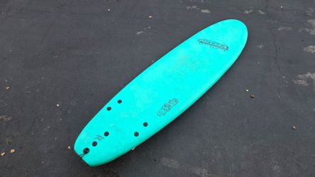7' Odysea log surfboard catch surf wavestorm