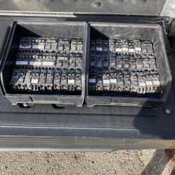 Circuit Breakers. Square D. Homeline. QO. GE. ABB. Cutler Hammer. CH. BR. Siemens. 