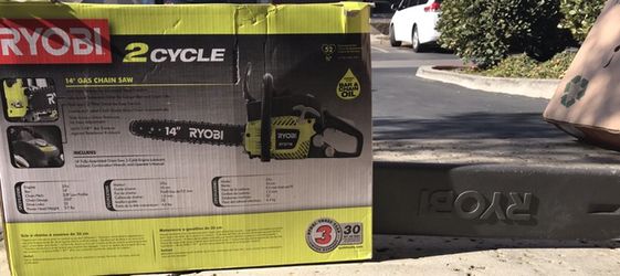 Ryobi 2 cycle 14” chin saw