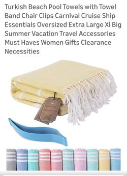 Turkish Towel With Chair Band