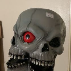 Foam Material Cyclops Skull Halloween Spirit Decoration