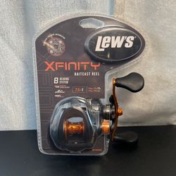 Lew's XH1SHG3C Xfinity Speed Spool Baitcast Fishing Reel Right Hand