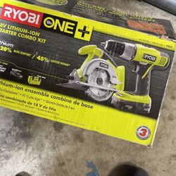 RYOBI Drill And Saw 