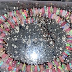 Ethiopian Fire Opal Necklace 