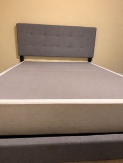 Grey Bed frame