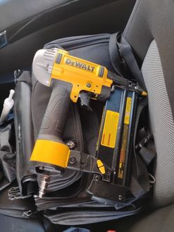 DeWalt finishing nail gun