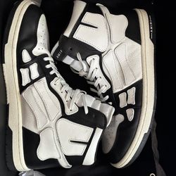 Amiri “skeleton” Hi Top Shoes Size 11
