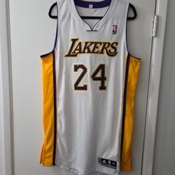 RARE Los Angeles Lakers Kobe Bryant Rev 30 Authentic Jersey 