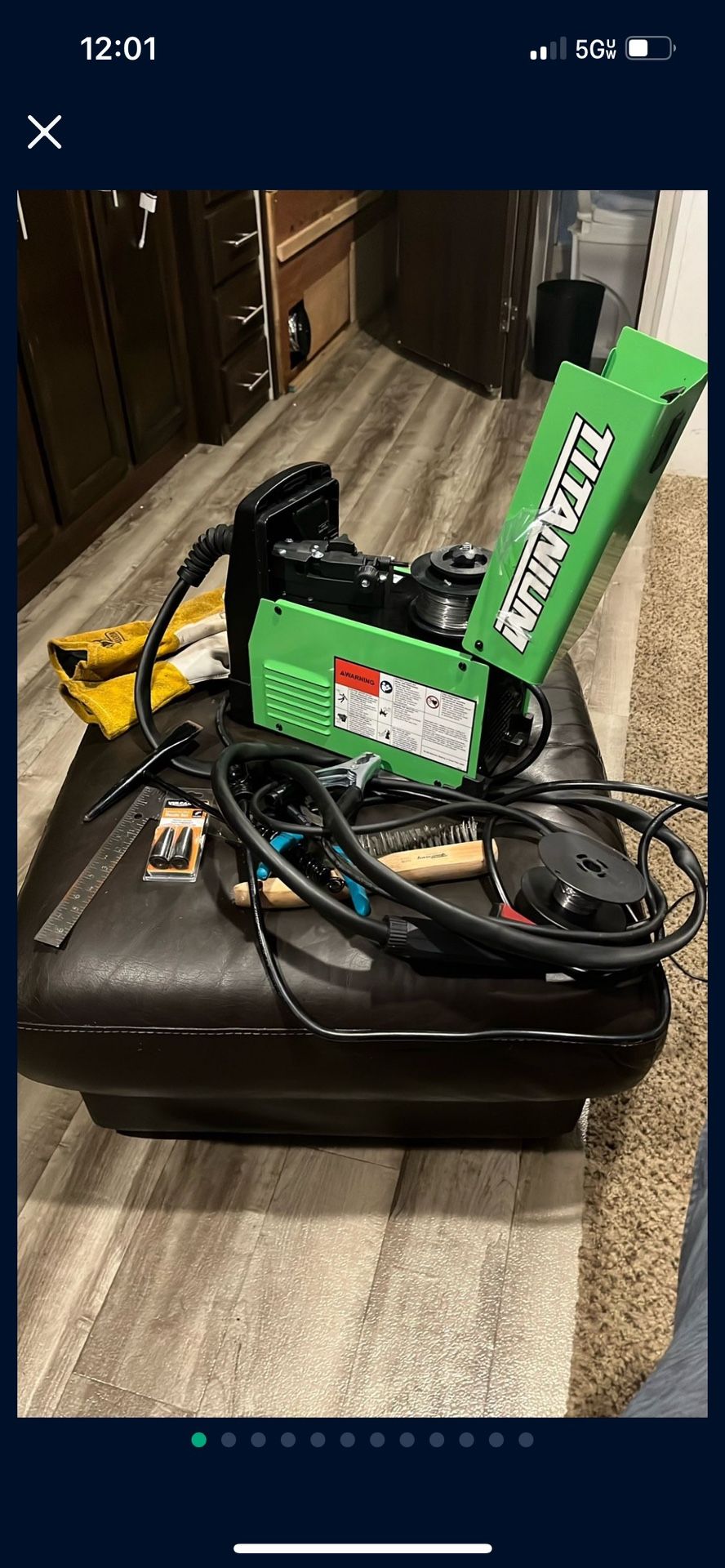 Titanium Flux Core welder
