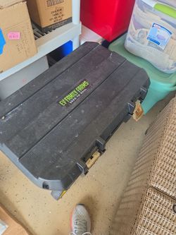 Hard Shell Plastic Carry Case with Latches