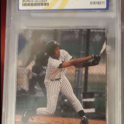 Graded  10 Mint Derek Jeter Rookie  Card 
