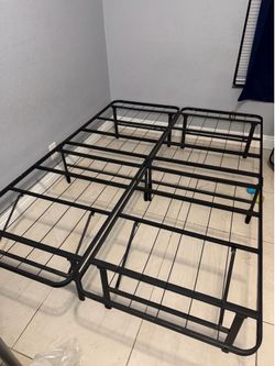 Iron bed frame Full Size