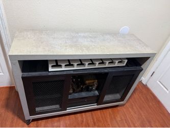 Rolling Bar Cabinet
