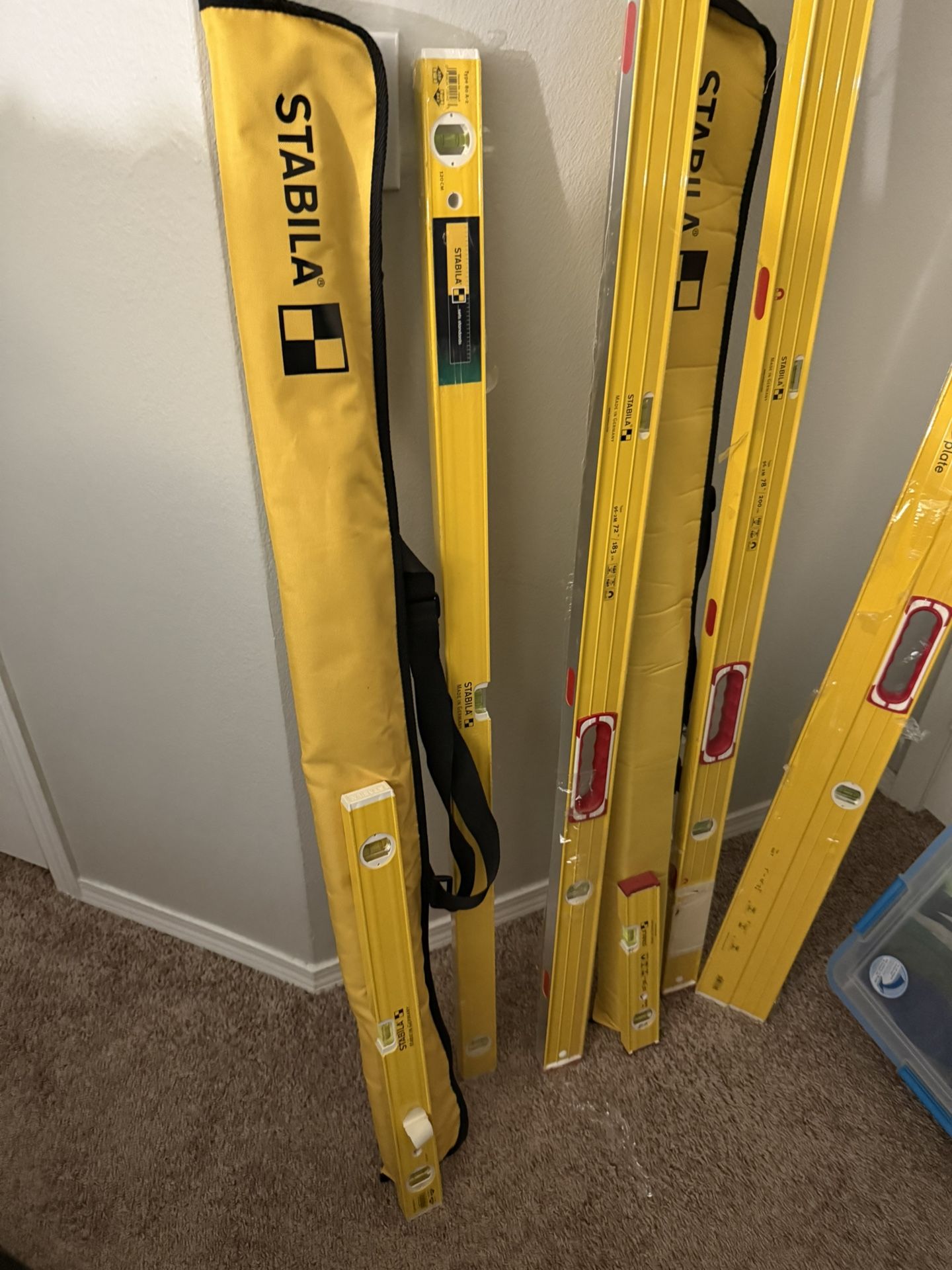 STABILA LEVELS BRAND NEW DIFFERENT PRICES