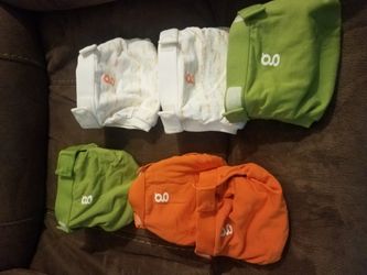 Gdiapers size small and newborn cloth diapers
