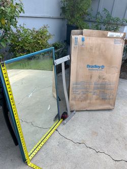 Heavy duty frame mirror