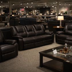 🛋️ NUEVA Eléctrica Con USB Sala 3 Piezas Sillas Reclinable EN CAJA 📦  🚛 Entrega Disponible 🛋️