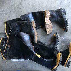 Rain work boots