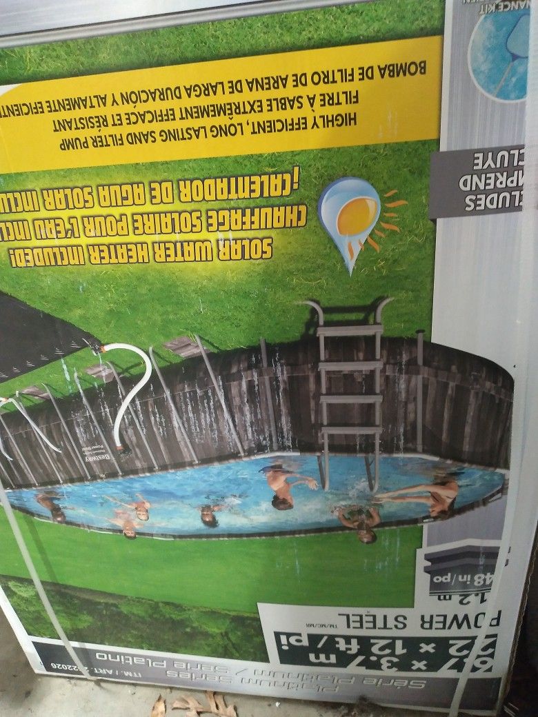 POOL, ABOVE GROUND, NEW