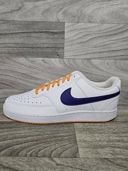 Nike Court Vision Low DM1187-103 Men’s Size 10 White Blue (A1D027753)