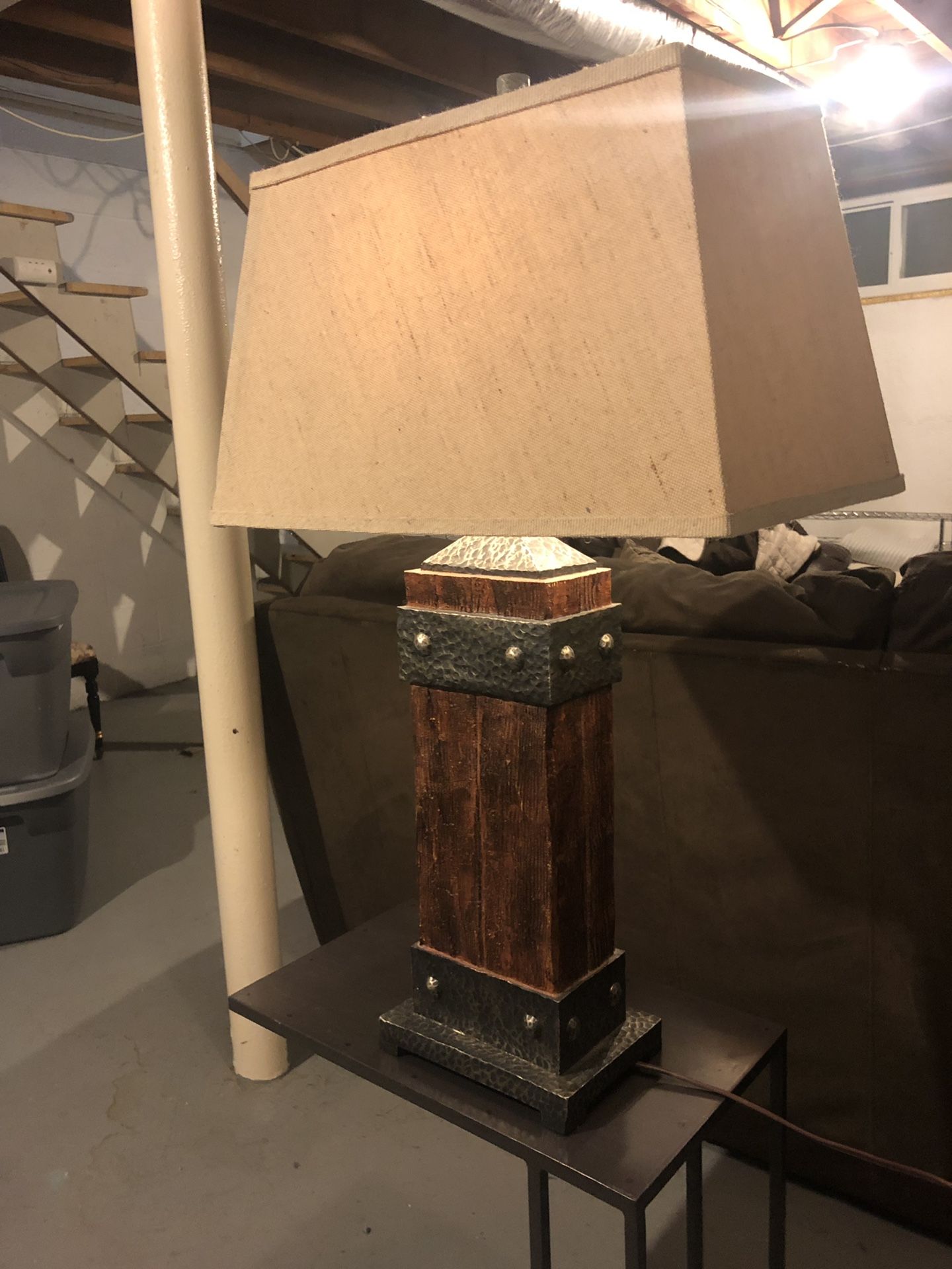 Masculine lamp