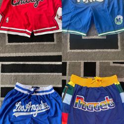 Just Don NBA Jersey Shorts