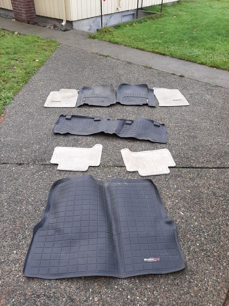 Weather tech mats
