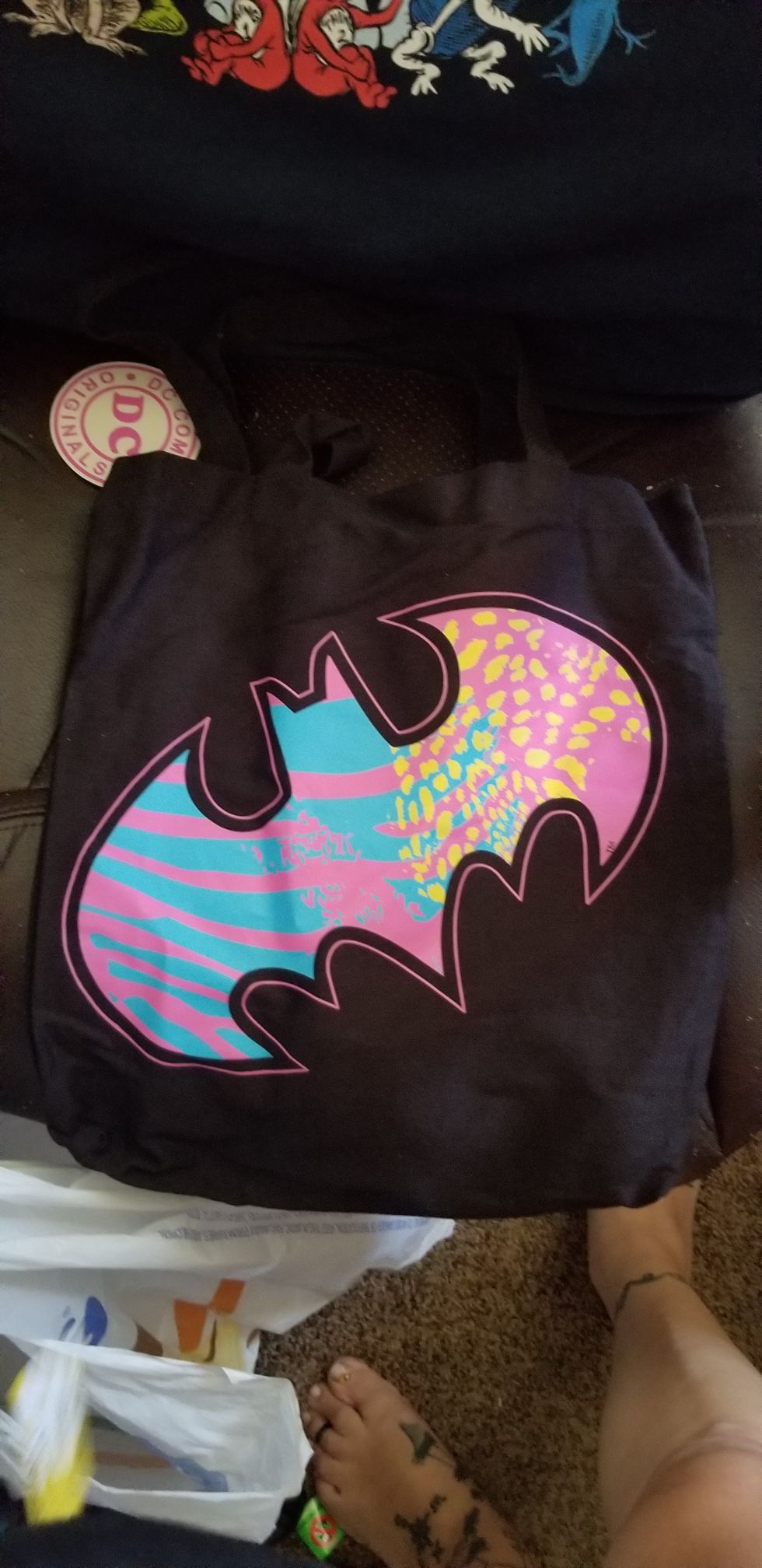 DC Comics batgirl bag NWT
